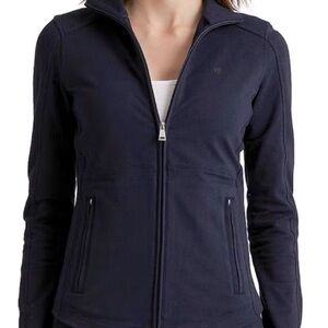 NWT and zipper pull protectors.  Navy Ralph Lauren zip up jacket.